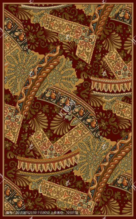 波斯地毯图案10
