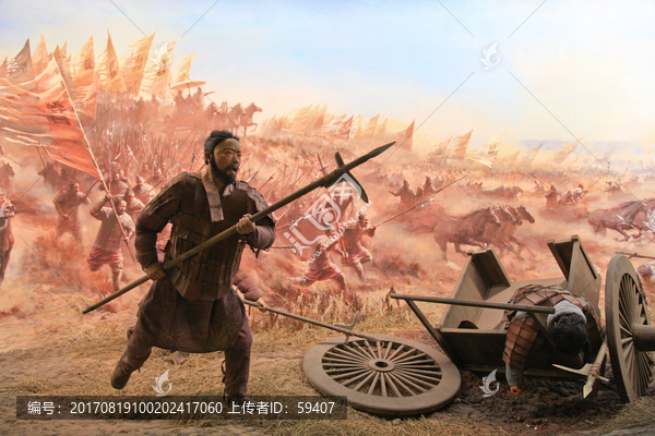 城濮之战,楚国争霸,战争场景