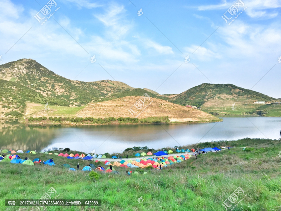 渝山岛露营