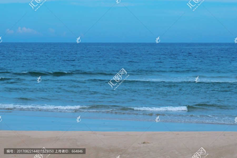 阳江旅游大角湾大海唯美风景摄影