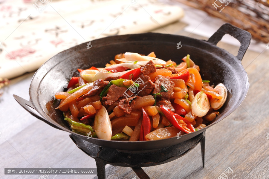 干锅牛肉,（2）