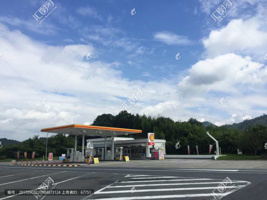日本加油站,高速公路服务区