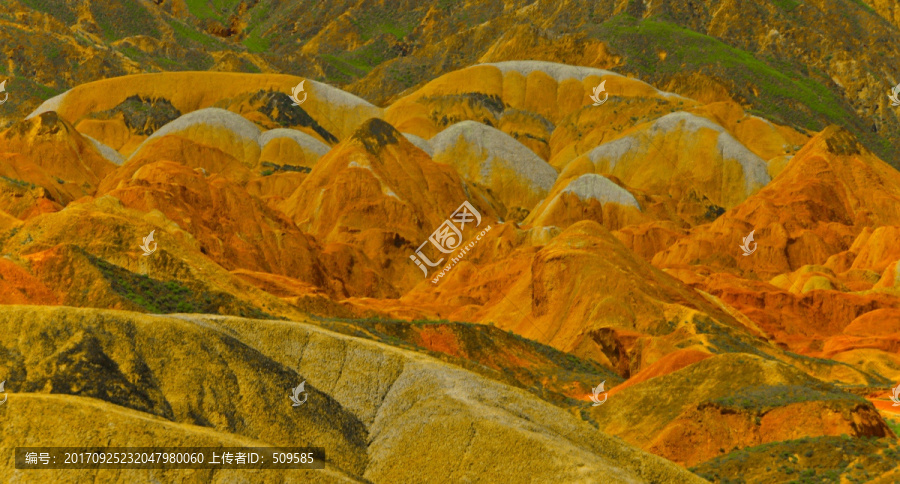 甘肃张掖丹霞地貌风景风光图片