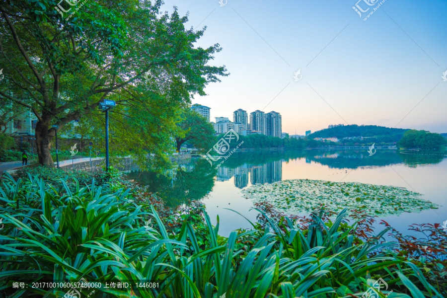 惠州西湖的南湖景色