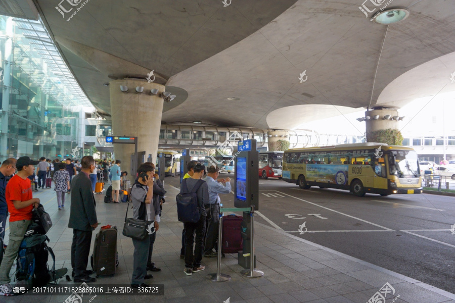 韩国仁川机场,机场巴士站