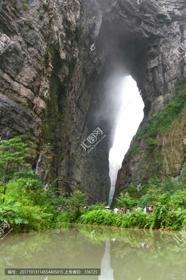 武隆青龙桥,山溪溪流