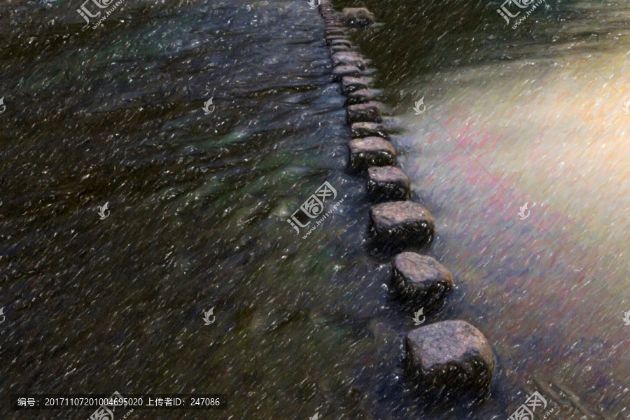风景画,矴布