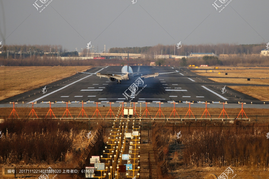 飞机落地,降落,中国南方航空