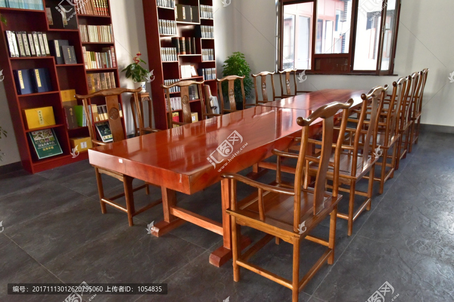 书桌,长桌,仿古桌椅,书架