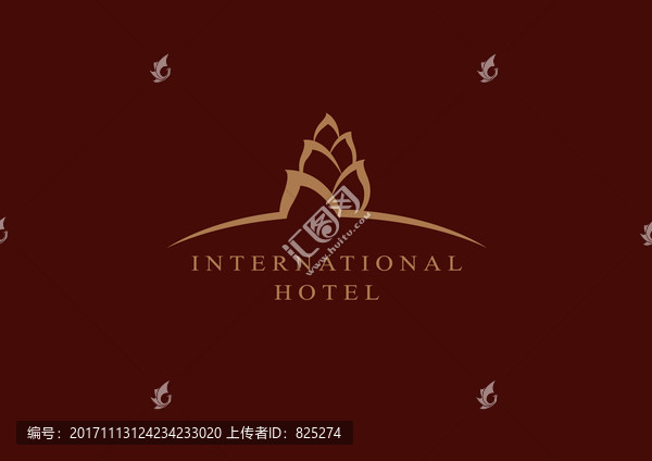酒店会所高端logo标志设计
