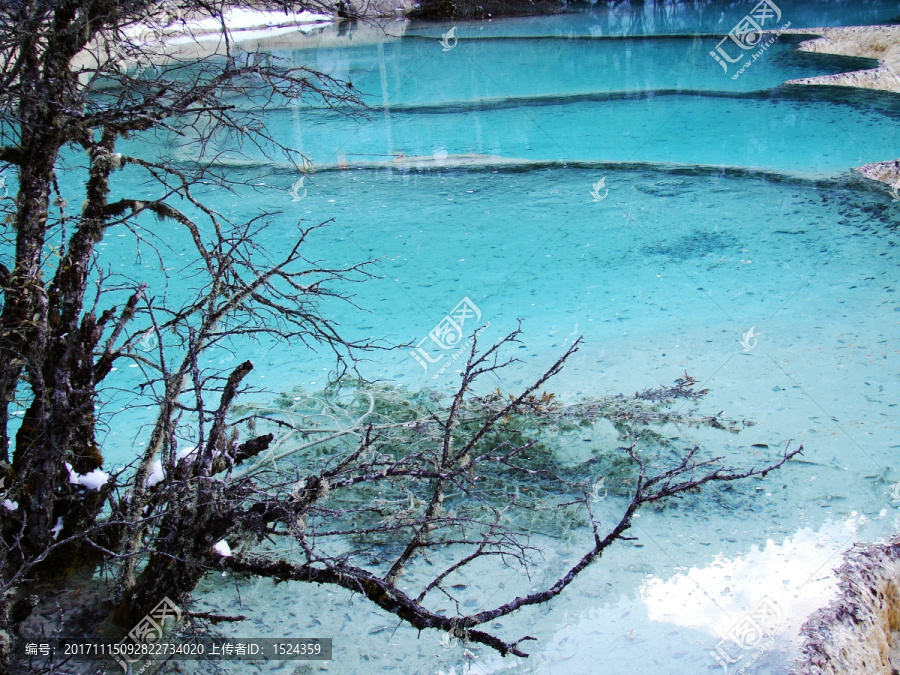 九寨沟的水