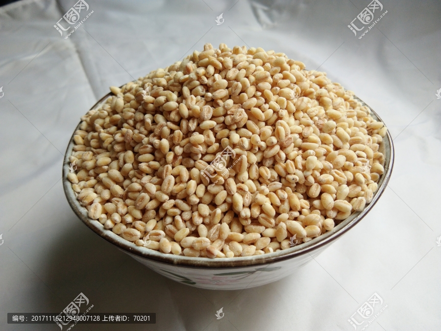 去皮麦仁