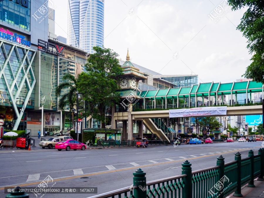 曼谷城市风光,泰国街景