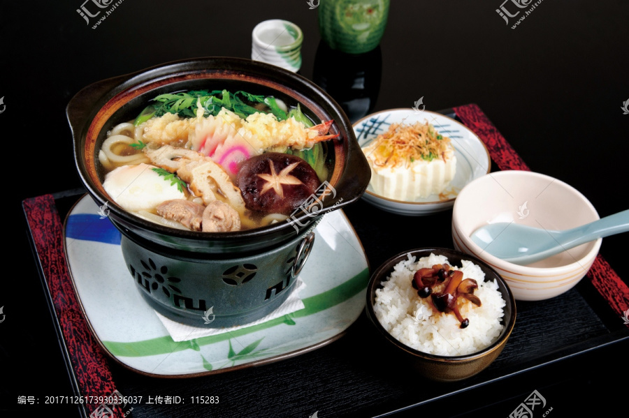 日式锅烧乌冬面套餐
