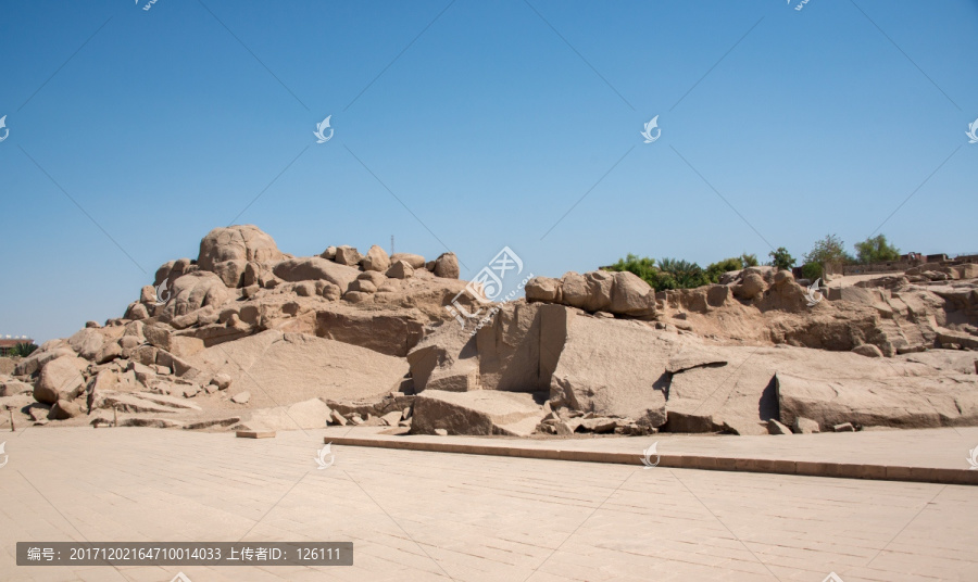 埃及古代方尖碑制作场