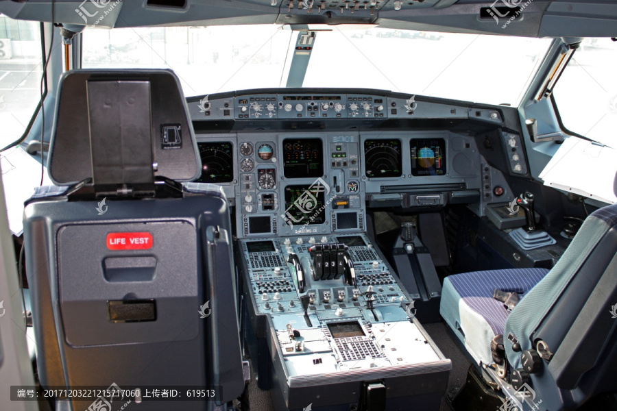 飞机驾驶舱,空客A340