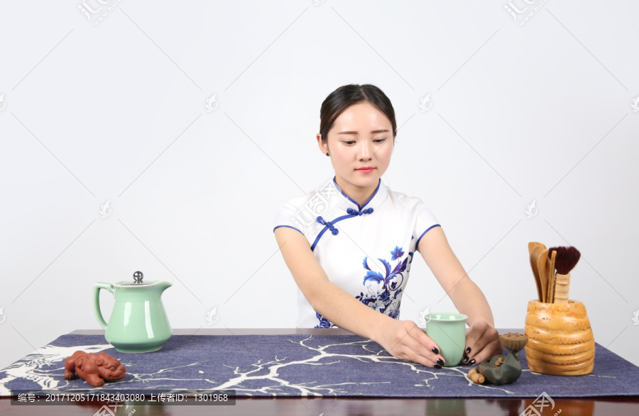 美女茶艺师