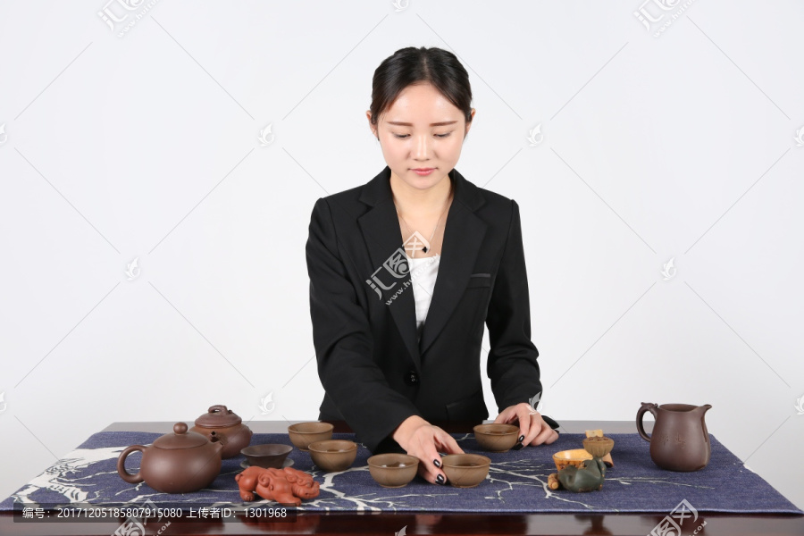 中国女茶艺师