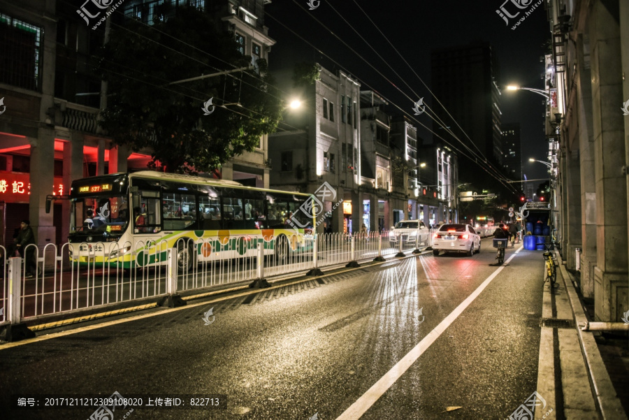 广州老街夜景