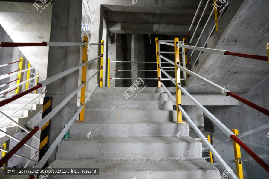 施工现场楼梯防护栏