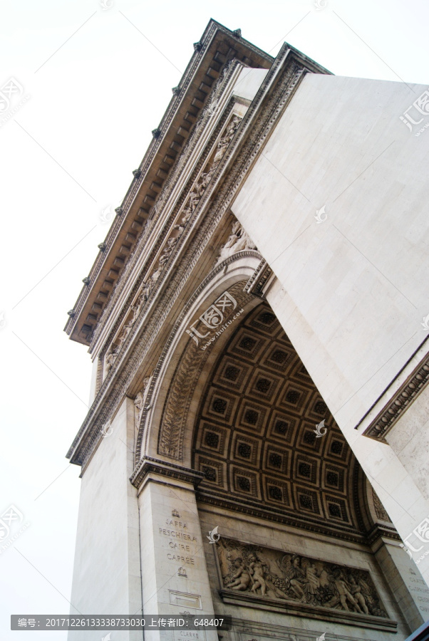 法国巴黎地标凯旋门