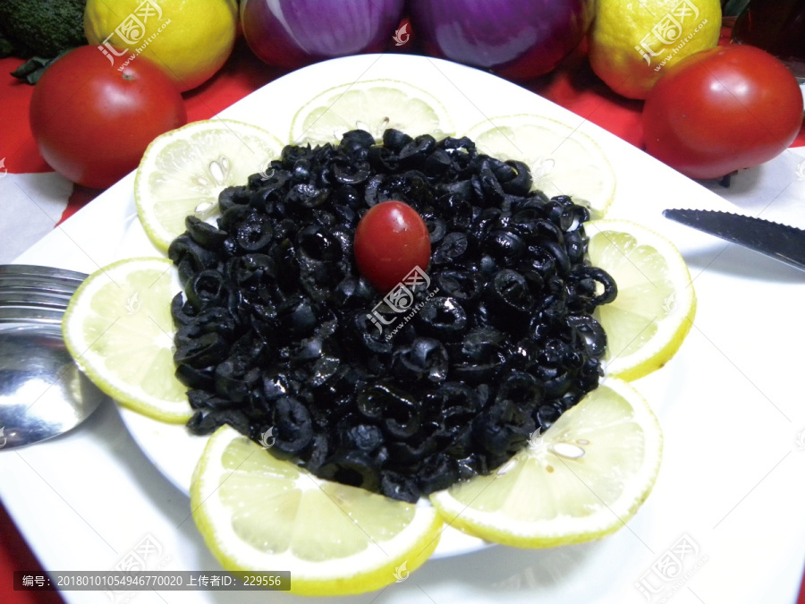 黑橄榄沙律,salad