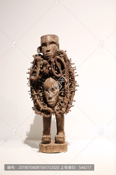 非洲洲木雕创意人体