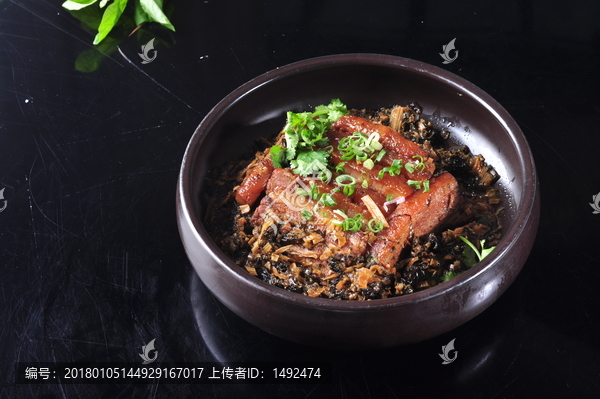 菜心干扣大肉