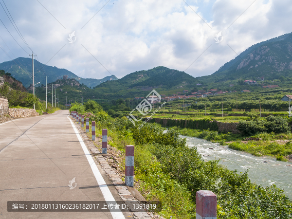 雨后的青岛崂山