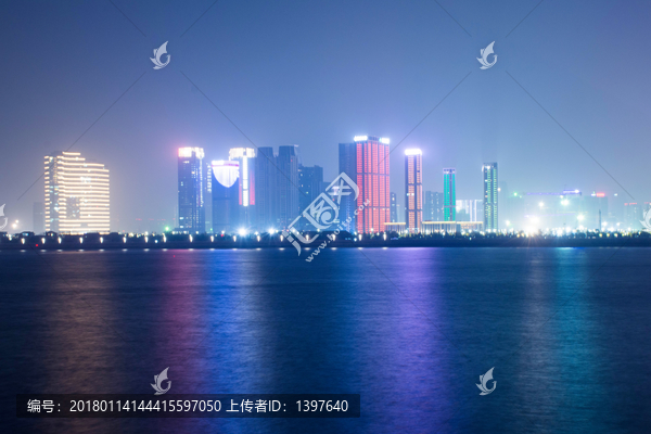 钱江新城夜景