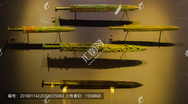 古代青铜剑兵器