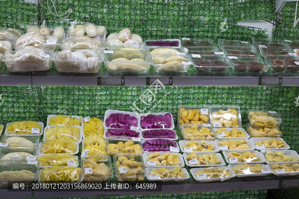 鲜切水果展架