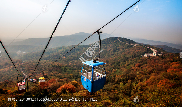 南京珍珠泉公园观光缆车