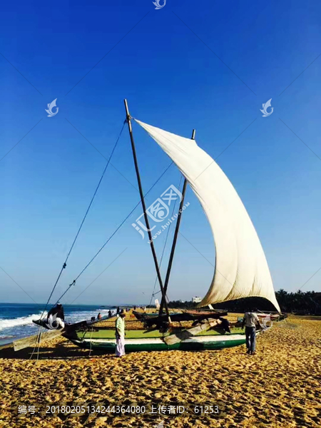 海边帆船