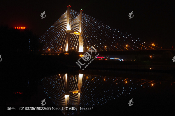银滩大桥夜景