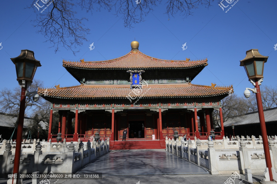 北京孔庙国子监辟雍正面外观