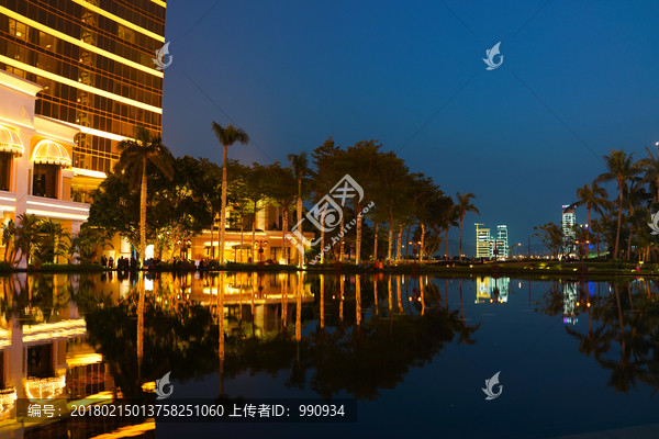 澳门建筑,澳门夜景,高清