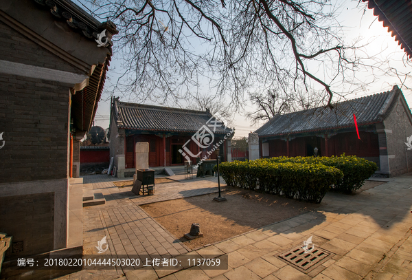 北京丰台药王庙,三皇殿和南殿