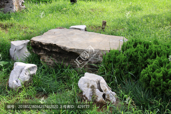 石头桌凳,,石头景观