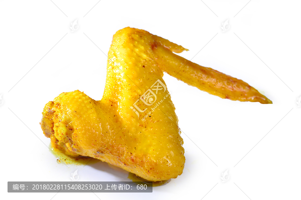 咖喱鸡翅,高清大图