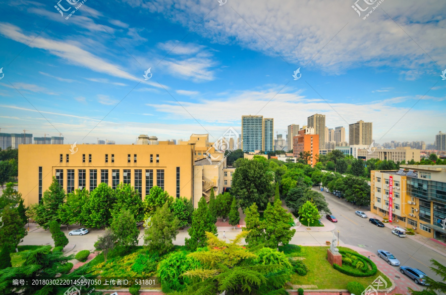 城市建筑群,城市风光