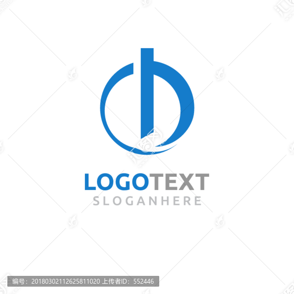 h字母标志logo设计