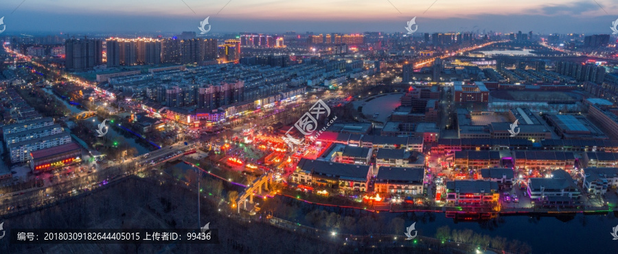 董子文化街夜景
