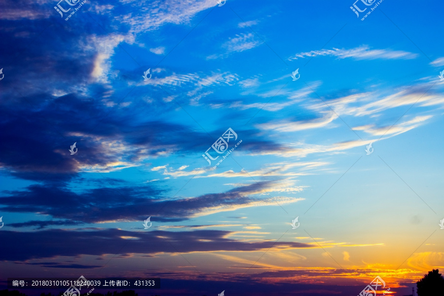 夕阳西下