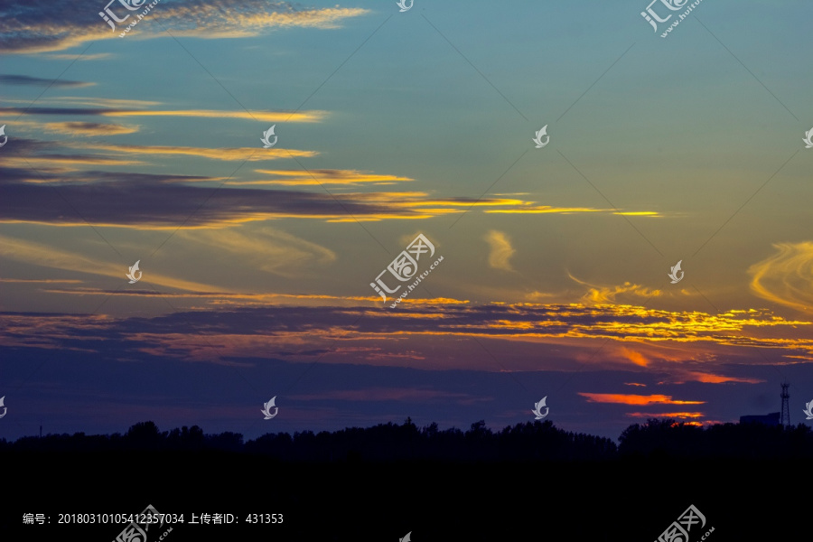 夕阳晚霞