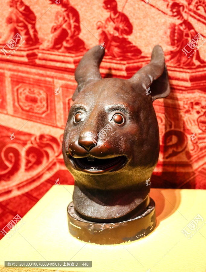 圆明园兔首,十二生肖兽首铜像