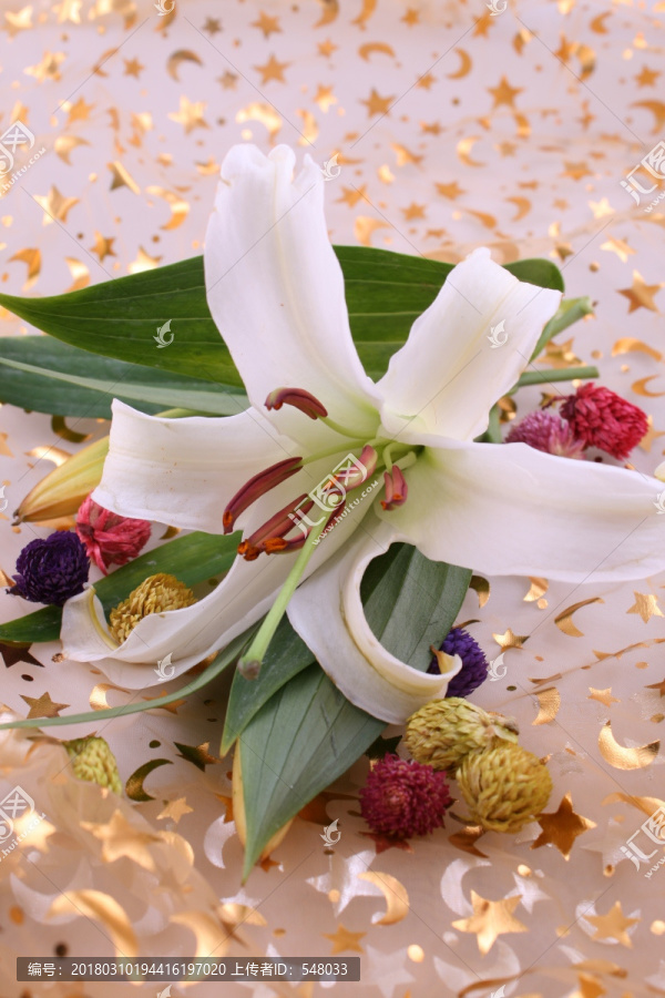 百合花