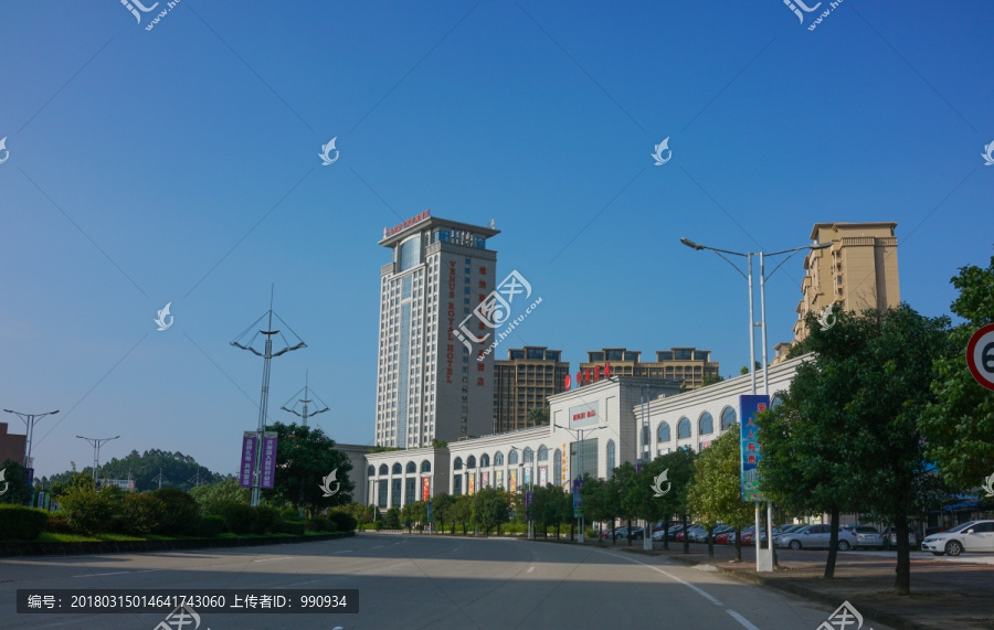 酒店建筑,县城
