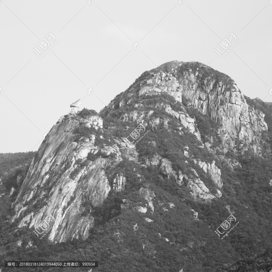 无框画,高山风景