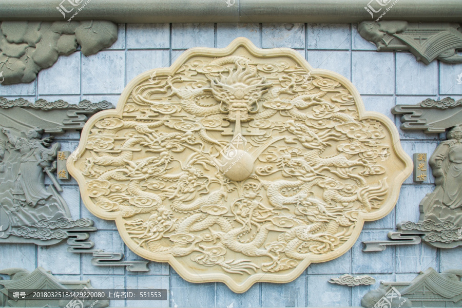 龙浮雕